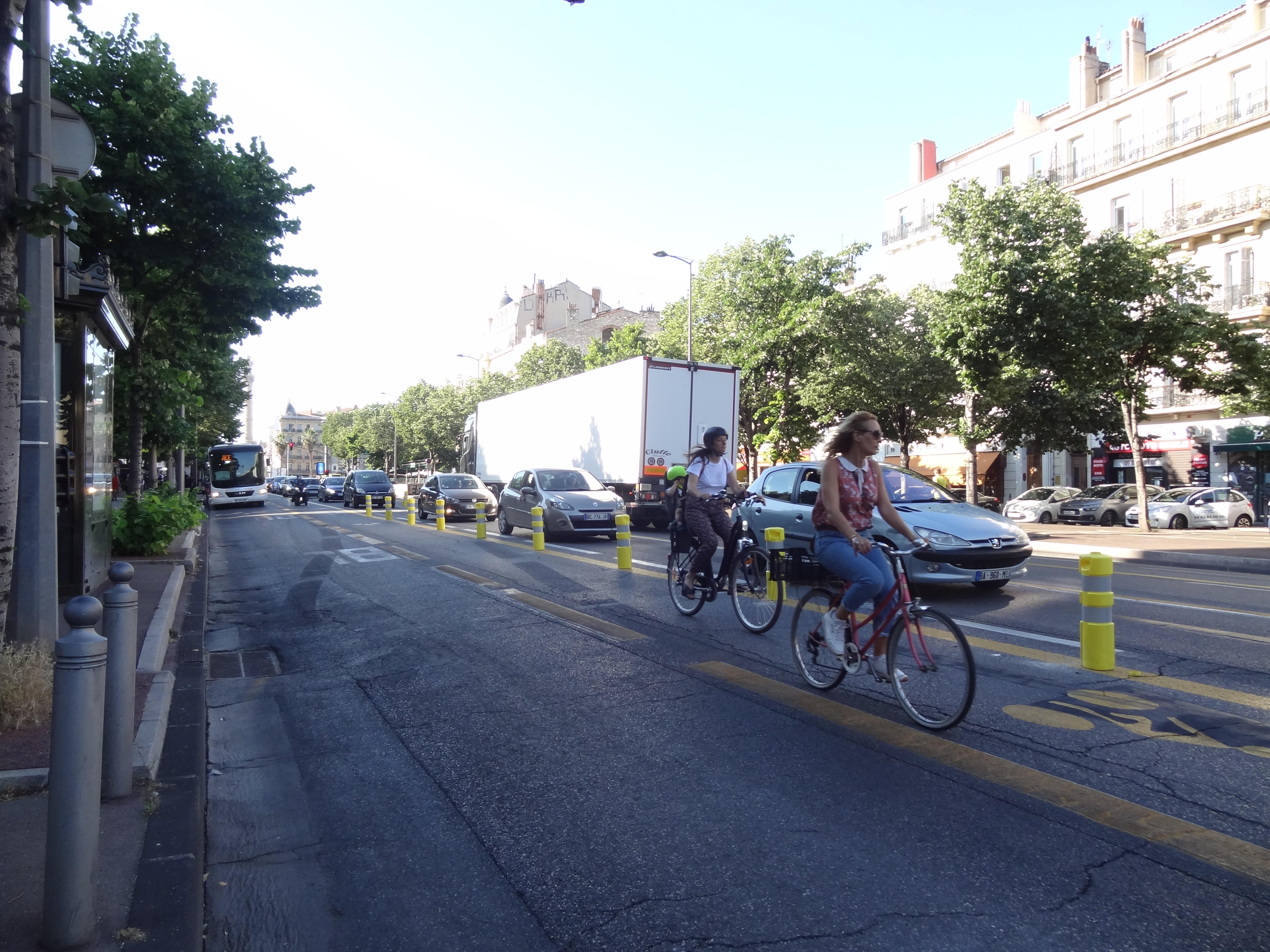 coronapiste, prado, marseille, vélo