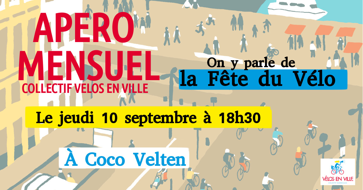 apéro mensuel fête du vélo bénévolat 