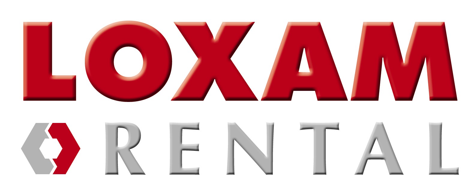 Logo Loxam Rental fond blanc