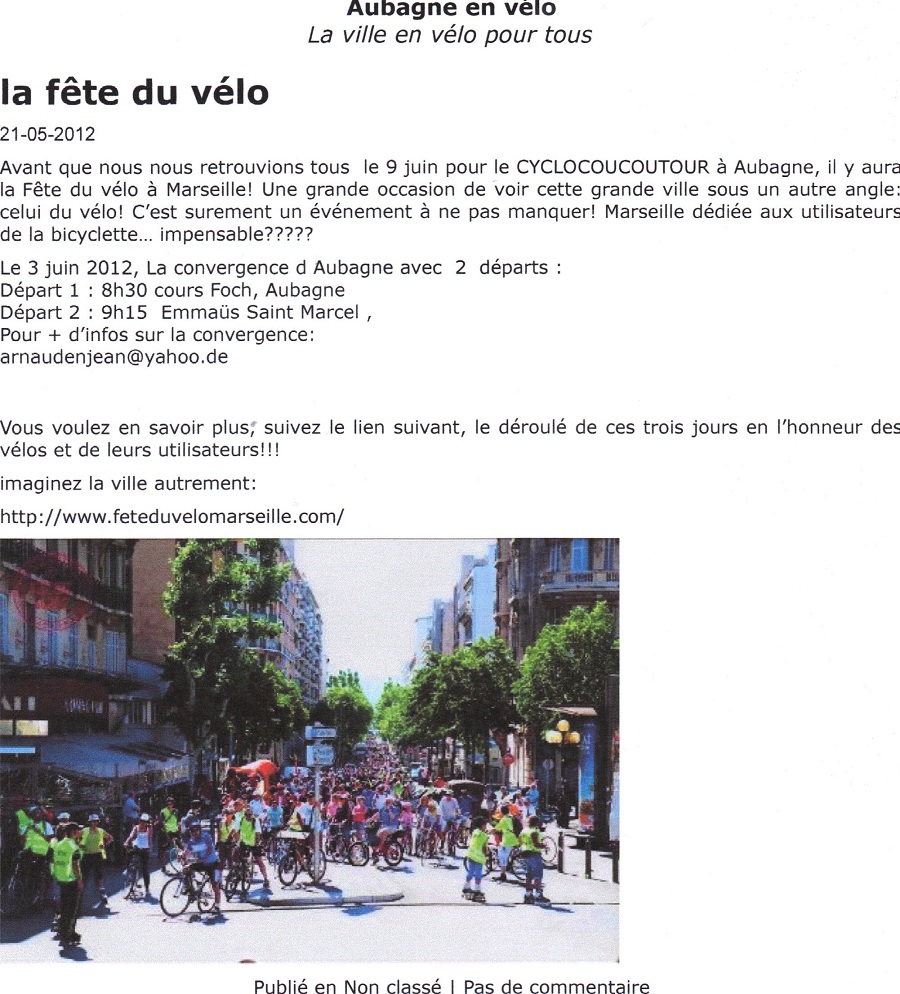 2012.05.21. Aubagne en vélo.La fête du vélo900