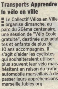 2006 Apprendre le vélo en ville - 2006 - Collectif Vélos En Ville