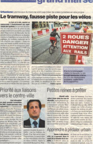 20 minutes, 13 septembre 2006 - 2006 - Collectif Vélos En Ville