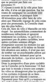 Marseille L'Hebdo 13 octobre 2004 - 2004 - Collectif Vélos En Ville