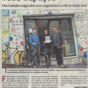 La Provence, 17 avril 2014 - Collectif Vélos en Ville