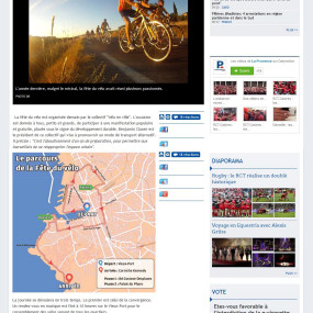 La Provence, 31 mai 2014 - Collectif Vélos en Ville