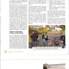 Vélocité, janvier-février 2016 - Collectif Vélos en Ville