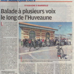 La Provence, le 7 mars 2016 - Collectif Vélos en Ville