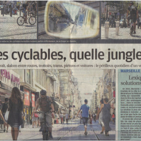 La Provence, le 17 août 2016 - Collectif Vélos en Ville