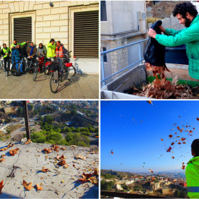 Retour sur la balade du 3 décembre : Libérez les feuilles mortes ! - Collectif Vélos en Ville