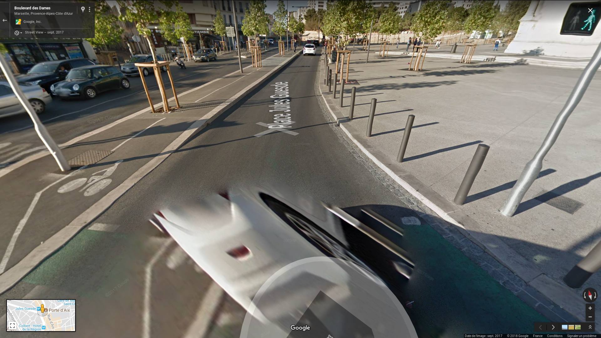 Porte d'Aix : encore raté ! - Aménagement cyclable - Collectif Vélos En Ville