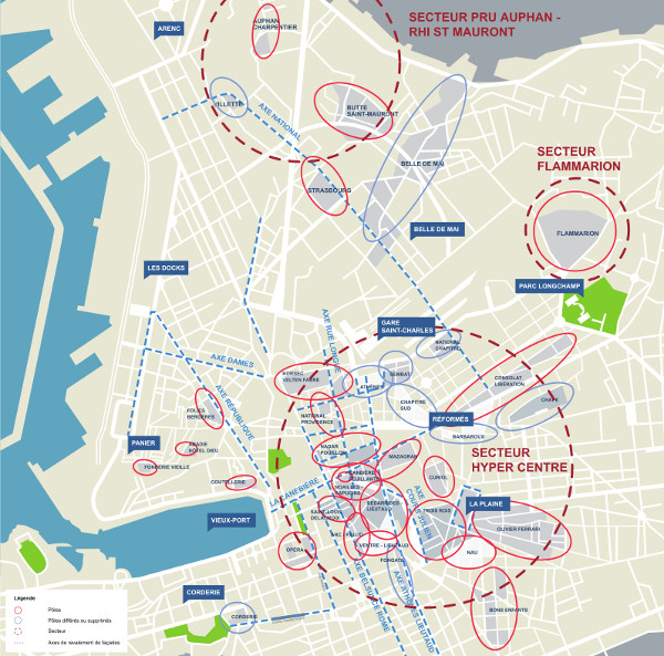 Piétonisation de Noailles, Marseille piétine ! - Aménagement cyclable - Collectif Vélos En Ville