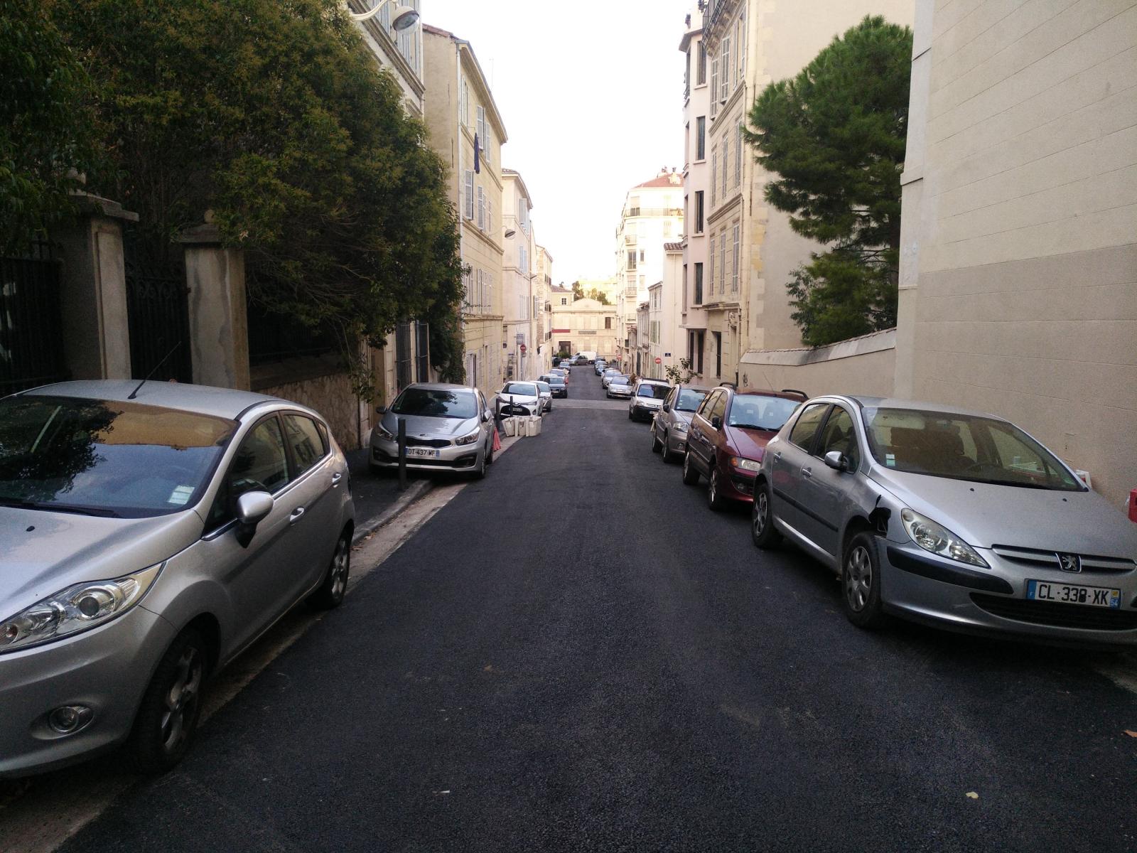 Rue InCurie - Aménagement cyclable - Collectif Vélos En Ville