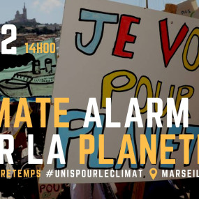 Marche mondiale pour le climat - Marseille - #ClimateAlarm COP24 - Collectif Vélos en Ville