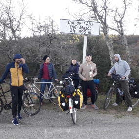 Retour du week-end vélo dans le Lubéron du samedi 2 et dimanche 3 mars 2019 - Collectif Vélos en Ville
