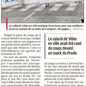 La Provence, 16 mars 2019 - Collectif Vélos en Ville
