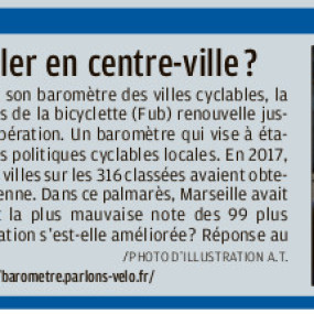 La Provence, 10 septembre 2019 - Collectif Vélos en Ville