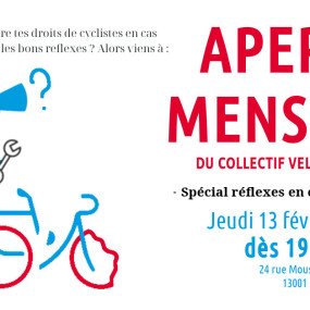 Apéro mensuel du jeudi 13 février ! - Collectif Vélos en Ville