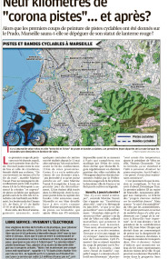 La Provence, 18 mai 2020 - 2020 - Collectif Vélos En Ville