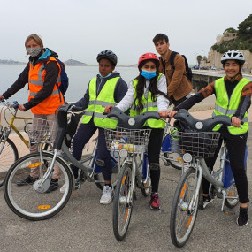 Retour sur la sortie vélo avec les jeunes de Because U Art - Collectif Vélos en Ville